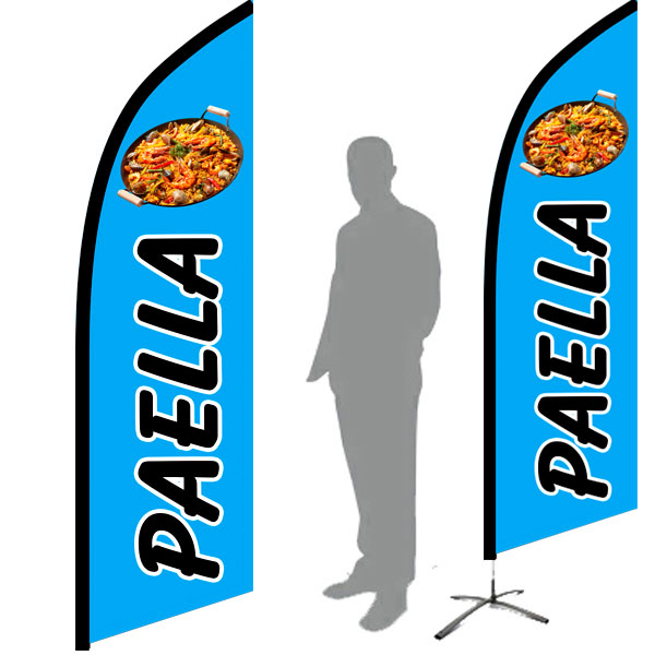oriflamme paella drapeau paella