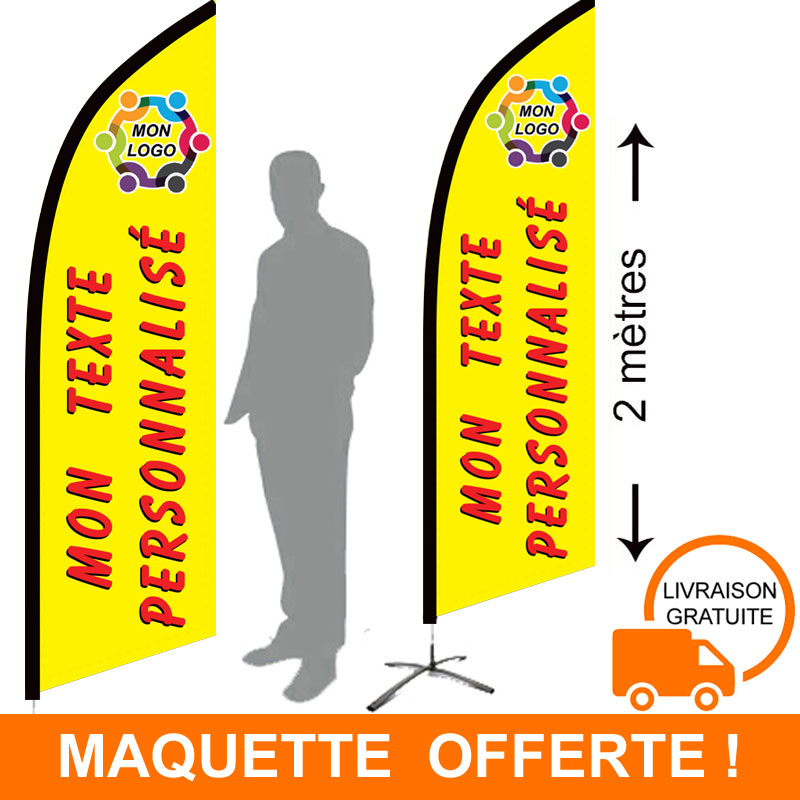 impression drapeau publicitaire