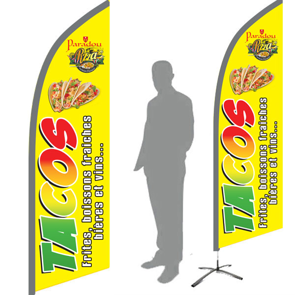 drapeau tacos mexicain