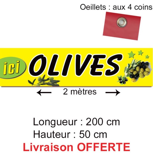 banderole olives