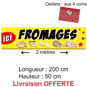 banderole fromage