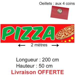 banderole pizza